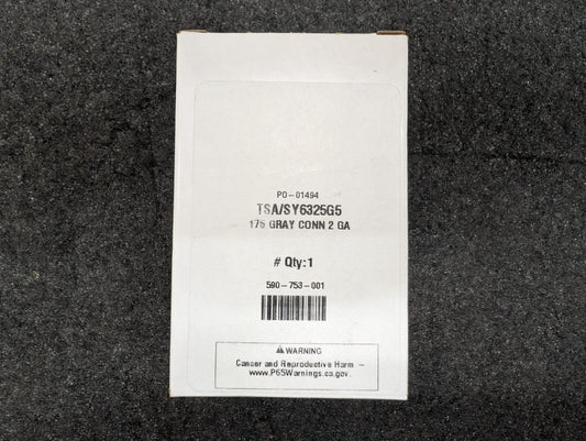 New, Anderson Power Power, TSA/SY6325G5, 175 GREY Lift Truck Charger Connector
