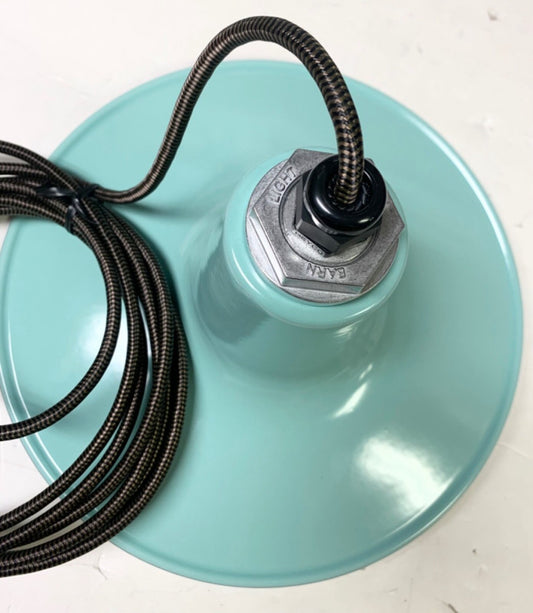 BARN LIGHT Eletric BLE C DCS12 355 16 Custom Blue Vintage Style Porcelain 12'' 