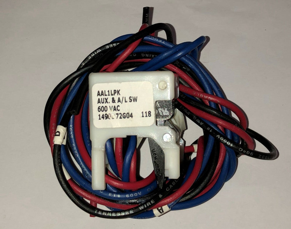 EATON CUTLER HAMMER AAL1LPK F Frame AL/LO Alarm Auxiliary Switch 1490D72G04