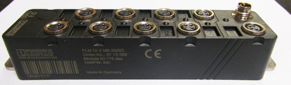 PHEONIX CONTACT FCM DI 8 M8 2MBD Buss Module Communications Module Adaptor