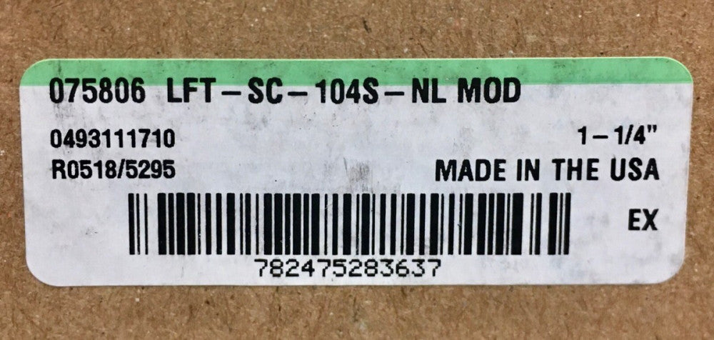 DODGE LFT SC 104S NL MOD 1 1/4" Flange Mount Bearring 075806 1-1/4" R0518/5295