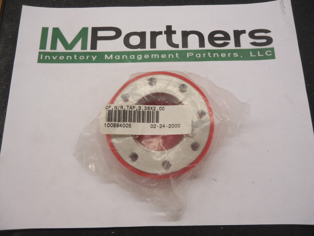 100884005, MKS, Flange, 3 3/8 in, 2.00 in core, nonrotatable, tapped, Brand New!