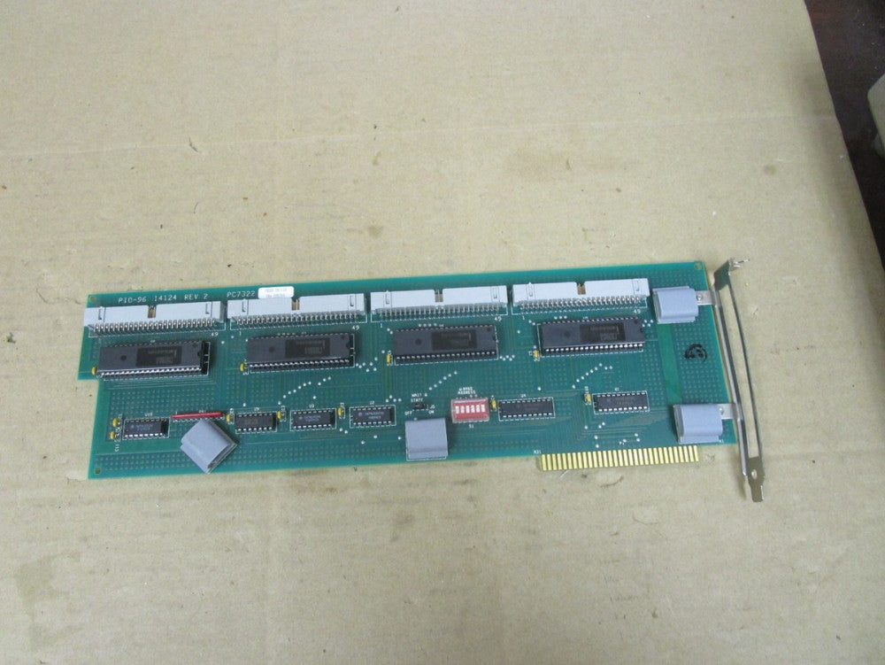 UNKNOWN NAME DATA CIRCUIT BOARD PIO-96 PC7322 14124 REV 2