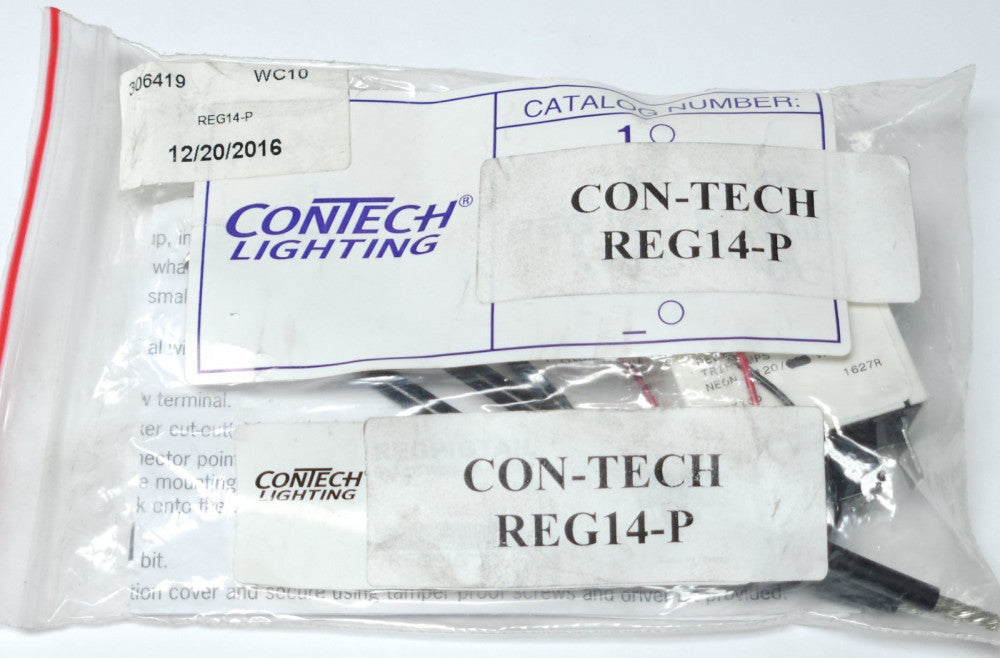 CONTECH CON-TECH REG14-P TRACK Light POWERFEED ON OFF Regulator Power Switch ETA