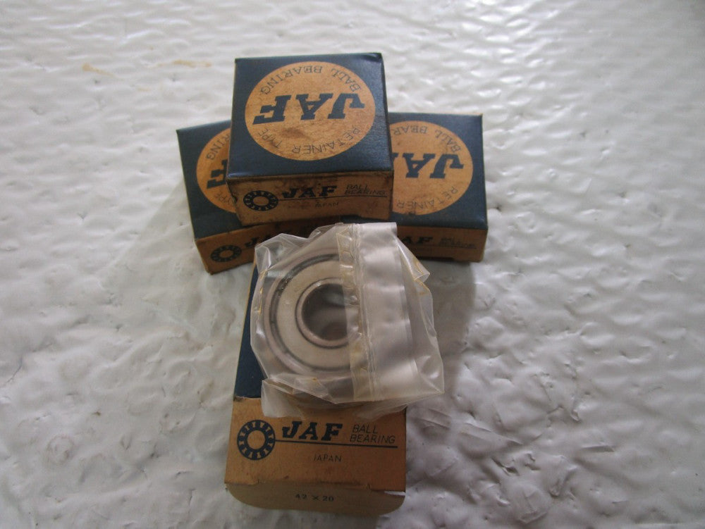 Lot Of 4 JAF 5201-ZZ Double Row Angular Shield Bearing