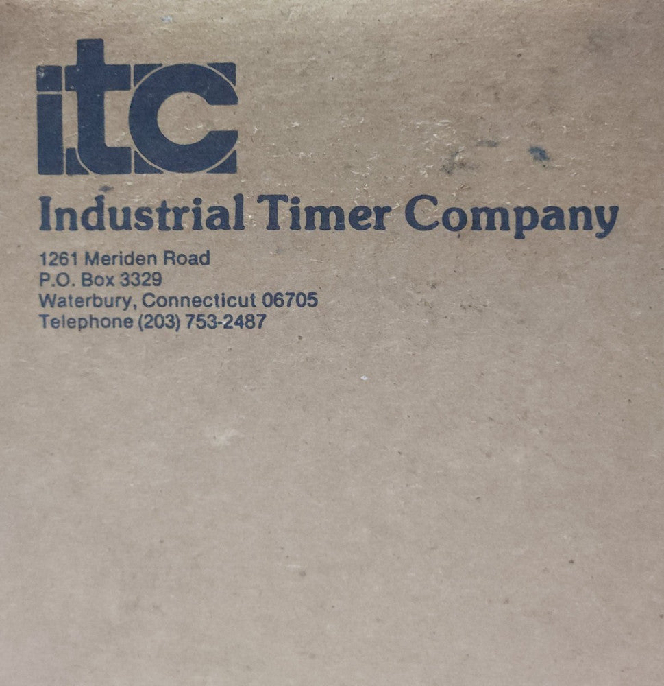 ITC AUTOTROL Industrial Timer Compact AB51 016 003 24 Hour Timing Module AB5110A