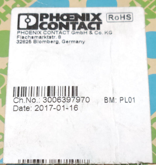 BOX OF 5 PHOENIX CONTACT UCT1 TM 6 Terminal Marker CARD for Wire Terminal Block