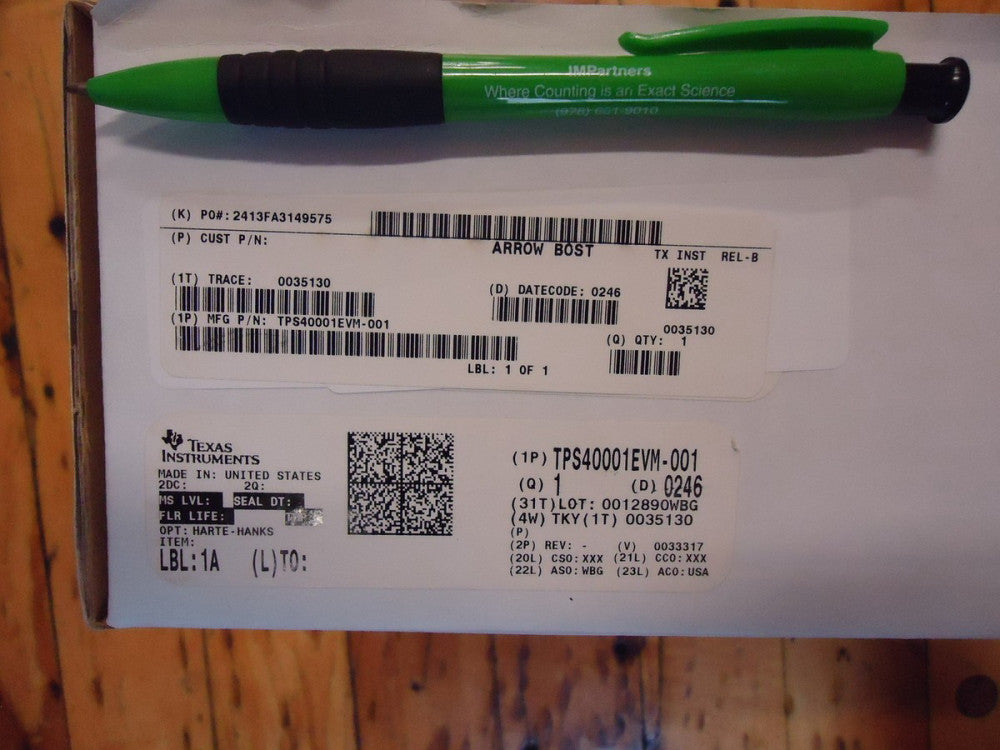 TI TPS40001EVM-001 EVALUATION MODULE FOR TPS40001