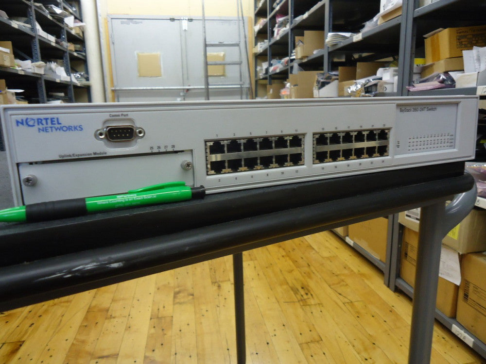 AL2012E17 NORTEL NETWORKS BAYSTACK 350-24T NO POWERBRICK BRAND NEW!