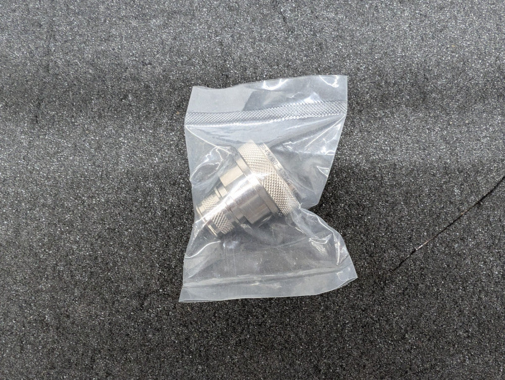 New, Amphenol, M85049/88-19N02, Straight Self Locking Coupling Banding Backshell