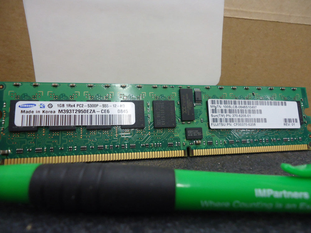 M393T2950EZA-CE6 Samsung DDR2-667 1GB/128x4 Original Server Memory BRAND NEW!