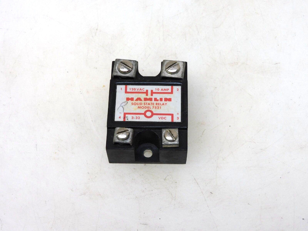 HAMLIN 7521 SOLID STATE RELAY 120V 10AMP 3-32VDC