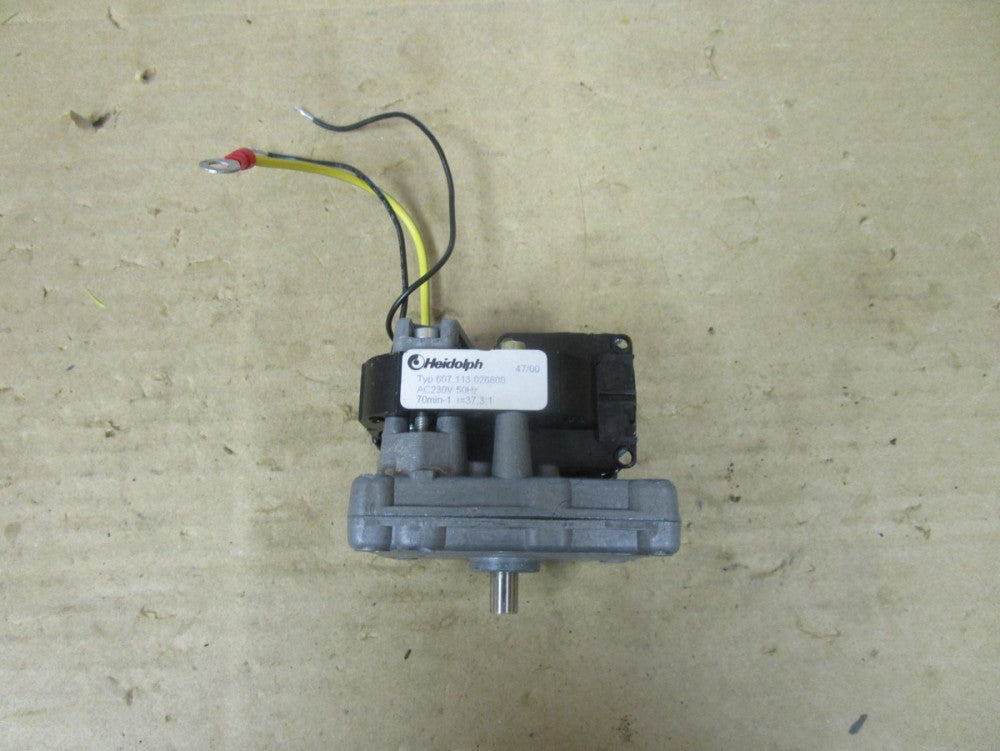 HEIDOLPH GEAR MOTOR 607.113.026800 230Vac 70min-1