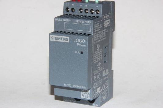 SIEMENS 6EP3331-6SB00-0AY0 24VDC Power Module 100-240V Input