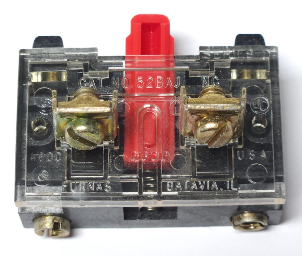 FURNAS SIEMENS 52BAJ Pushbutton Contact Block NC A600 Q600