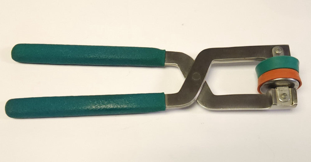 WESTERN # 2029F PAD #A LENS TURNING PLIER 25mm Premium Model #2029 GREEN HANDLE