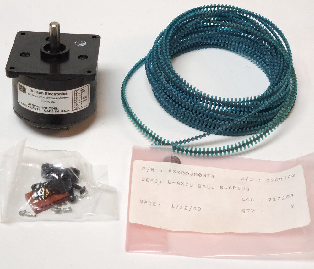 SCHLUMBERGER A3069803000 U-AXIS Optical Encoder BEI DUNCAN Model E206 1000 3 KIT