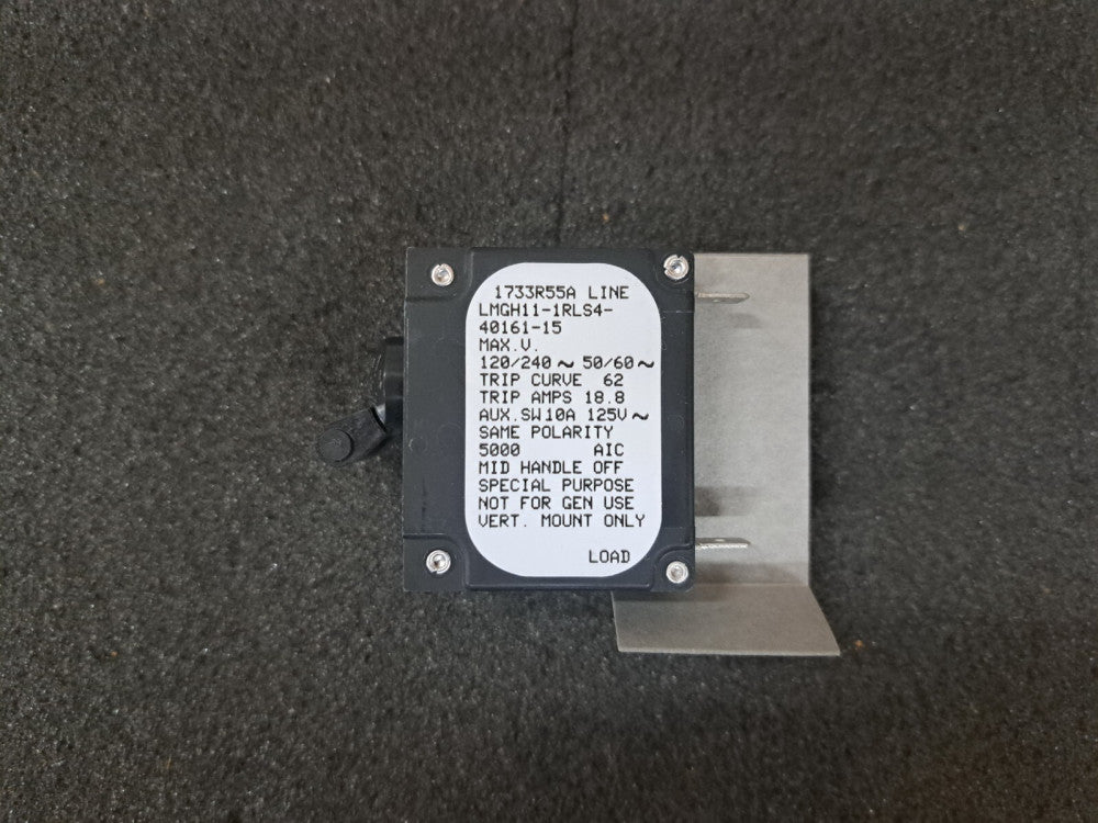New, Sensata, LMGH11-1RLS4-40161-15, Circuit Breakers Cir Brkr Hyd Mag