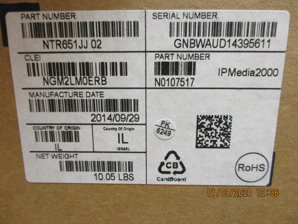 Audio Codes - IPMEDIA2000 -Media 2000 Media Server