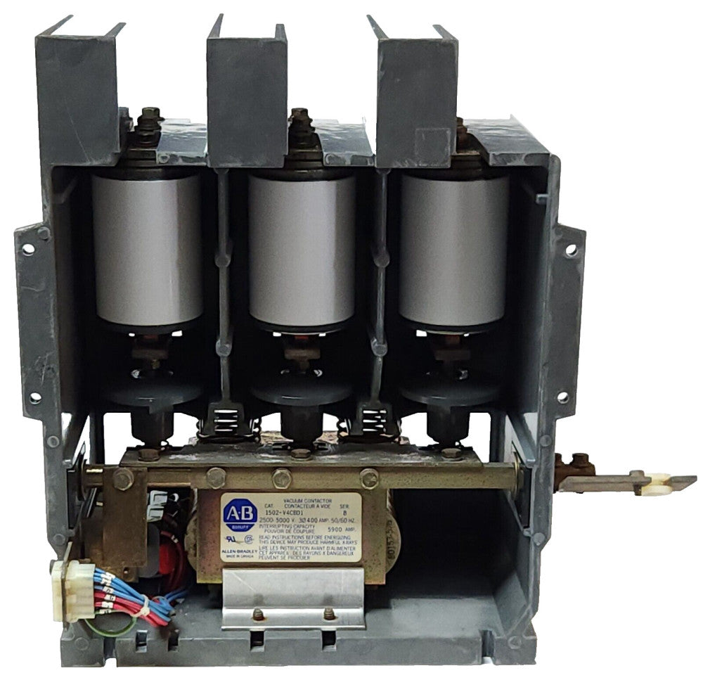 ALLEN BRADLEY 1502 V4CBD1 Vacuum Contactor 400 AMP 2500-5000 VAC 3 Phase