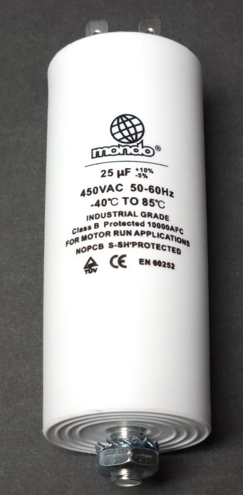 MONDO DUCATI X003K3L307 Motor Run ENERGIA Capacitor 25μF/450V 450 VAC 25μF