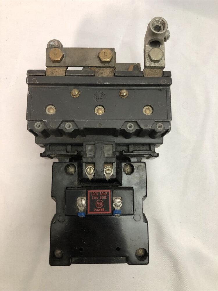 Allen Bradley 202AC-ZODx534 Ser. K Motor Starter 73A86 120V 60Hz 110V 50Hz