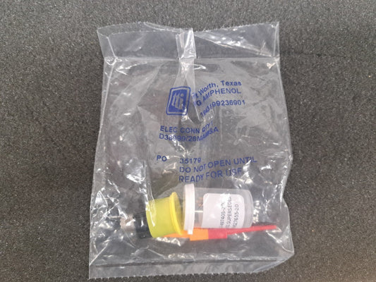 New, Amphenol, D38999/26MA98SA, Circular MIL Spec Connector 3P SIZE 9
