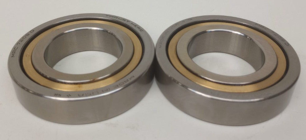 MRC 7209D B-DF-DT-102 Angular Contact Ball Bearing 45X85X19mm (Pack of 2)