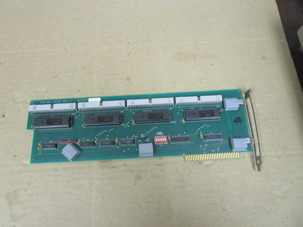 UNKNOWN NAME DATA CIRCUIT BOARD PIO-96 PC7322 14124 REV 2