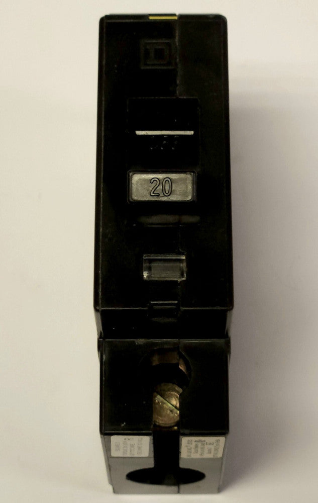 SQUARE D EHB14020 Single Pole 20 AMP Type EHB Circuit Breaker 277 480 VAC