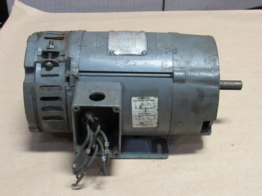 BOSTON GEAR ELECTRIC DC MOTOR V97500-B 27F12W64 3/4 HP 90VDC 1750RPM 56C - USED