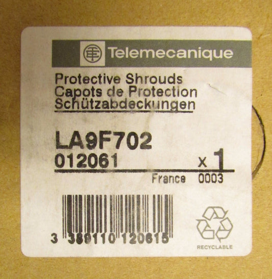 TELEMECANIQUE LA9F702 LA9-F70 Contactor Terminal Shrouds LA9 F702