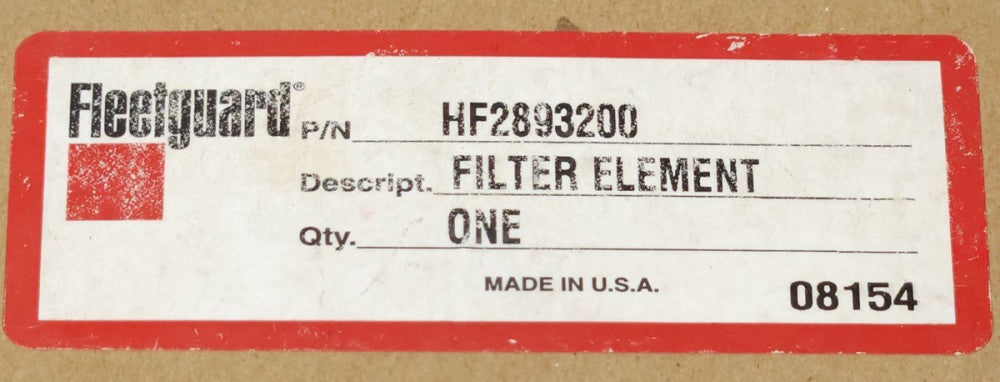 FLEETGUARD HF2893200 Hydraulic Oil Filter Element