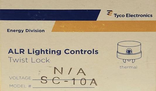 TYCO ALR Lighting CONTROLS N/A SC-10A Twist Lock Lighting Sensor SC 10A