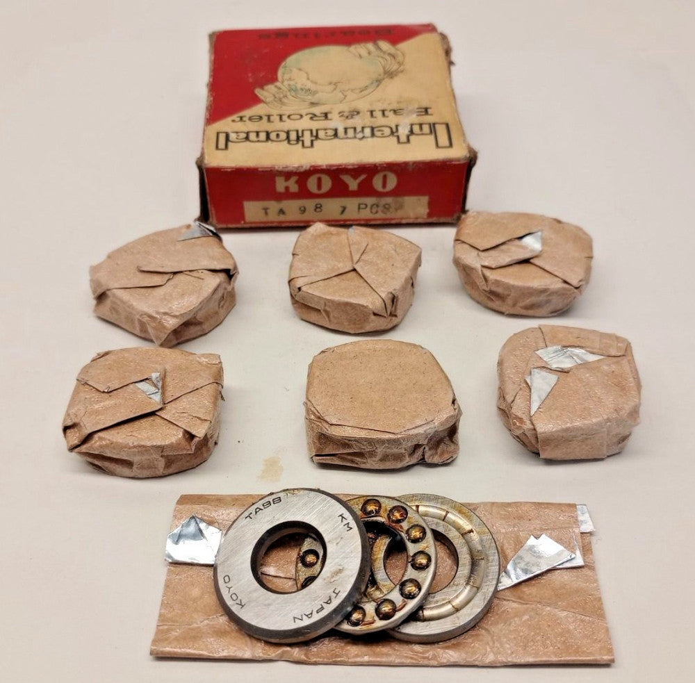 Koyo TA98 Thrust Bearing (Pack of 7) 0.52 in OD x 1.242 in OD x 0.437 in Width