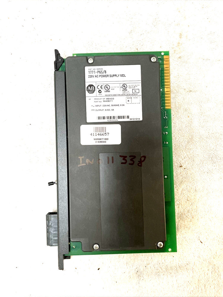 Allen Bradley 1771-P6S Power Supply Module