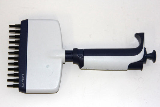 RAININ PIPET-LITE XLS L-20 XLS 2-20 uL LTS 12-Channel Pipette