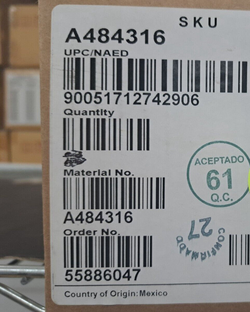 New, Cooper Bussmann, A484316, BARRIER STRIP TERM. BLOCK 16 POS., A4000 S - 1pc!