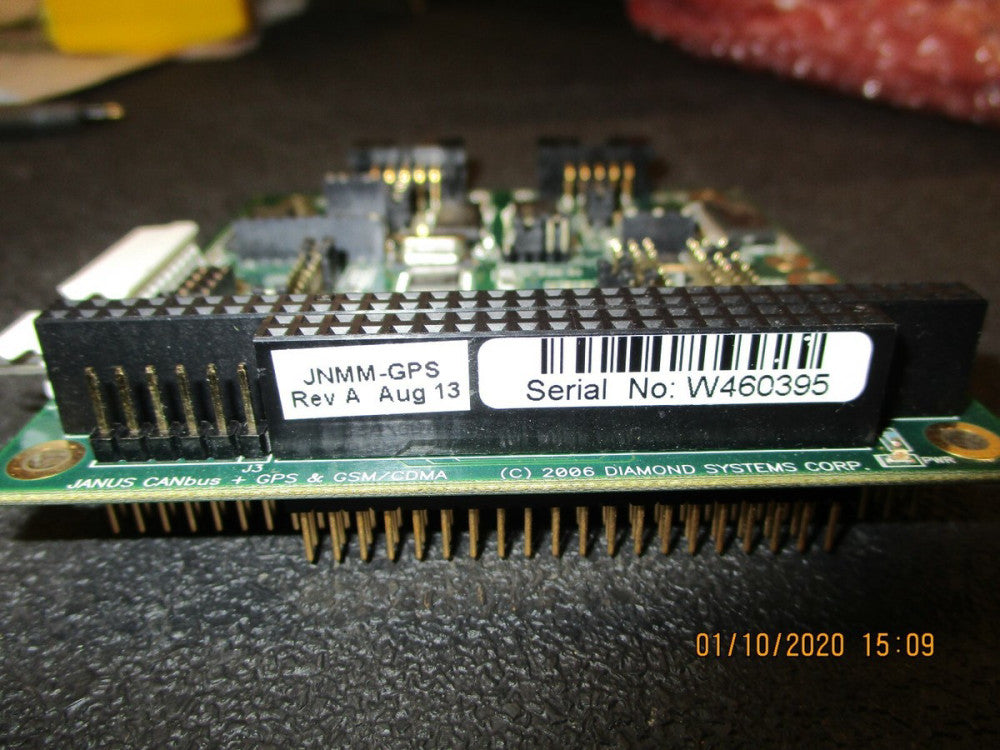Diamond Systems - JNMM-GPS-SK - Janus-MM Dual CAN PC/104 Module With GPS SK2 Mod