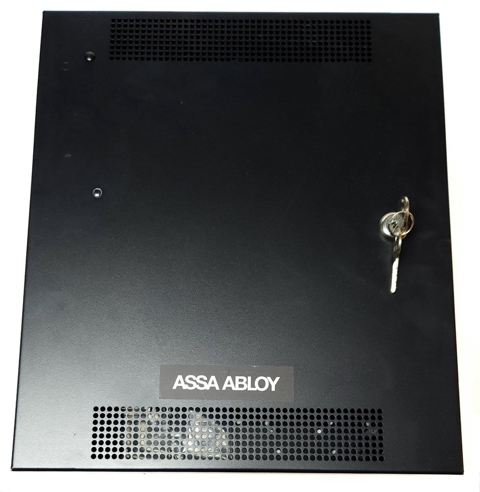 ASSA ABLOY Keyed Lock Electrical Enclosure with Keys Vented 12" Wide 14" Long/