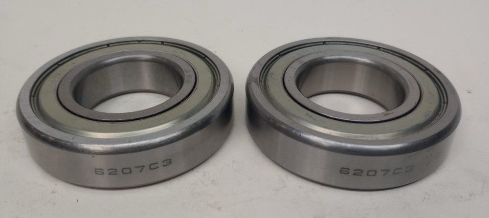 NTN 6207ZZ-C3 Ball Bearing Deep Groove 35X72X17mm Double Shielded (Pack of 2)