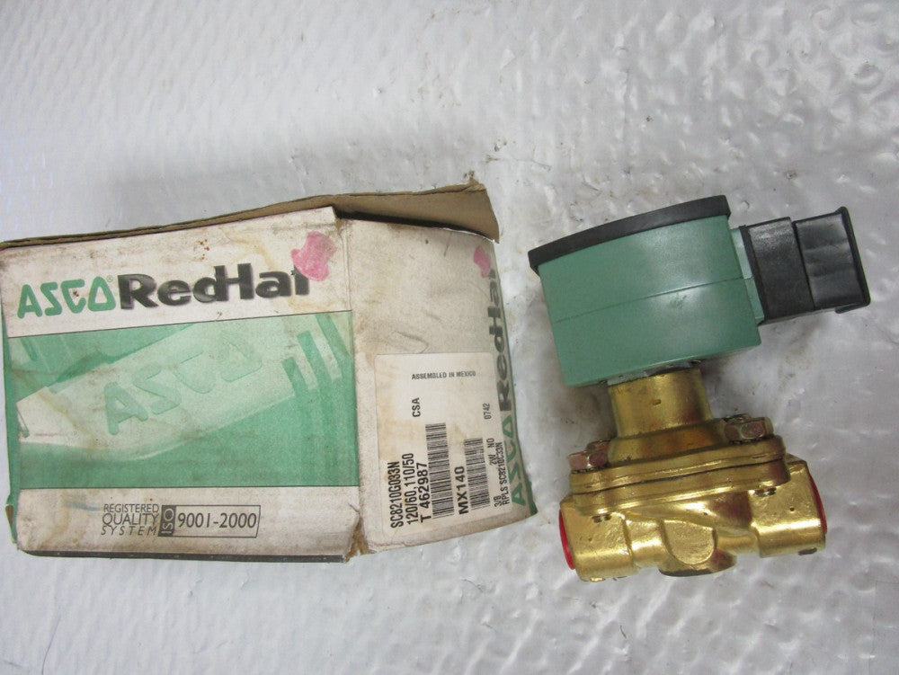 Asco Solenoid Valve SC8210G033N 3/8" npt 10.1 watts 120V Volt