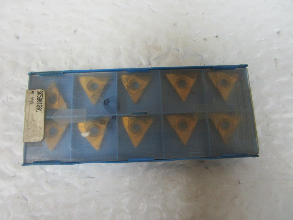 Lot Of 10 Valenite VN5 Carbide Inserts SK5801201
