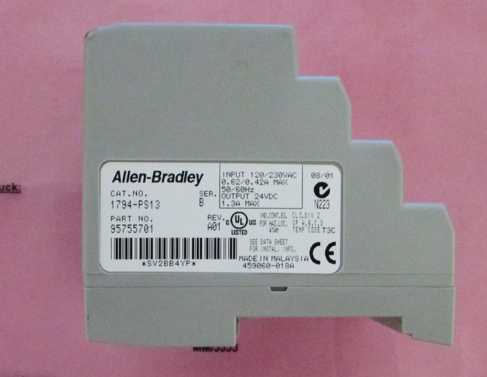 ALLEN BRADLEY Flex IO Power Supply 24 VDC  1794 PS13