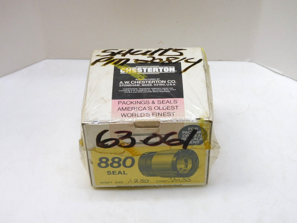 CHESTERTON 880-10 RU CB/S SEAL 1.250 SHAFT SIZE CBN/SS