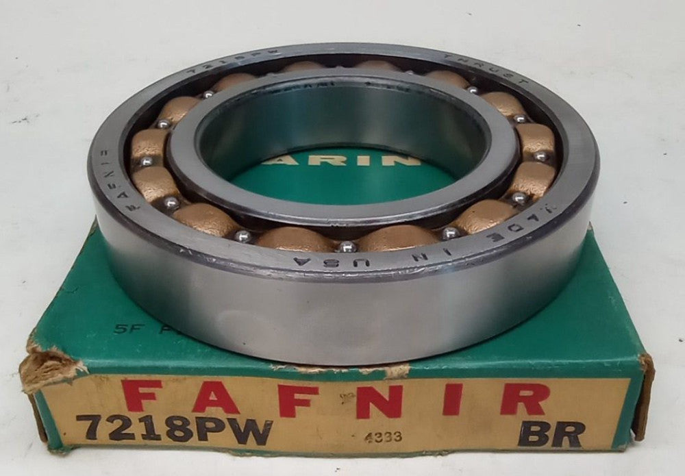 Fafnir 7218PW BR Angular Contact Ball Bearing 90X160X30mm 7218PW-BR