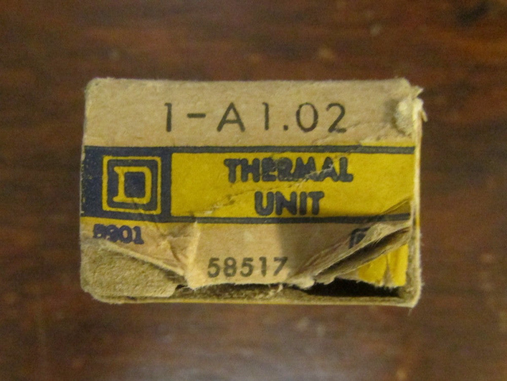 SQUARE D A1.02 Thermal Overload Relay Heater Element  A1 02 