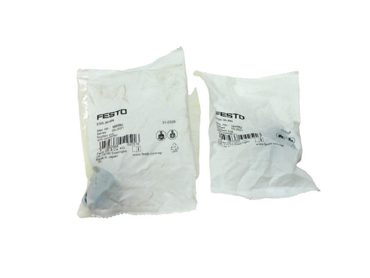 Festo ESS-30-BN Suction Cup W/ Connector 189382 Lot Of 2