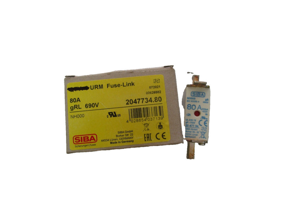 Siba 2047734.80 Fuse URM 80A 80A Amp 690V