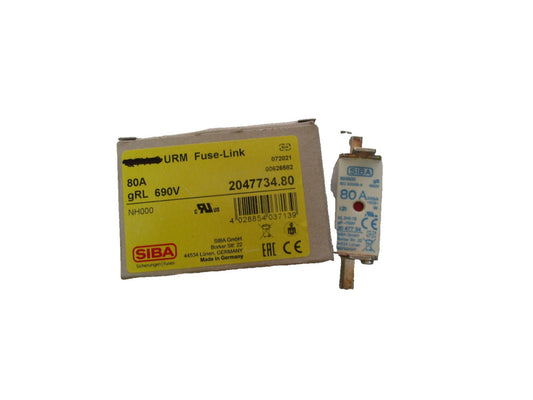 Siba 2047734.80 Fuse URM 80A 80A Amp 690V